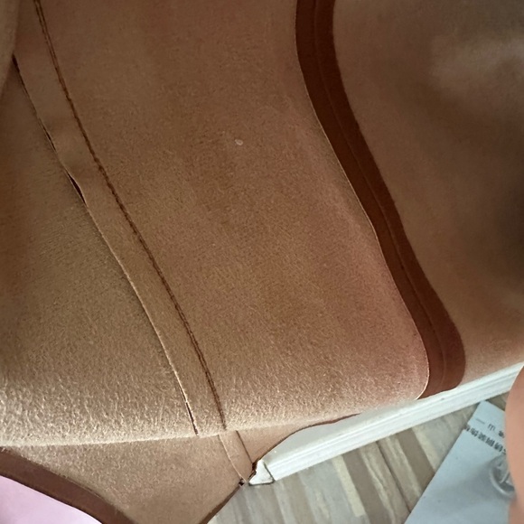 LAGENCE  $495 Amal buckle midi dress  Faux Leather size 4 - Picture 9 of 10